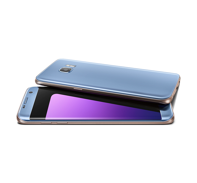Galaxy S7 edge w kolorze Blue Coral
