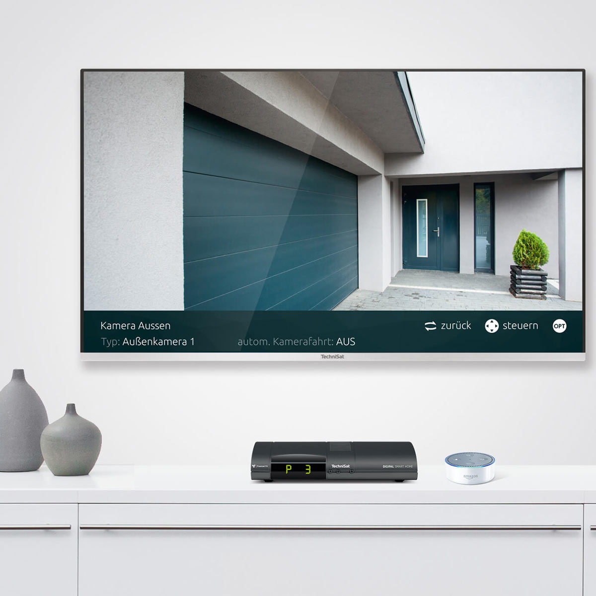 System smart home z asystentką Alexa